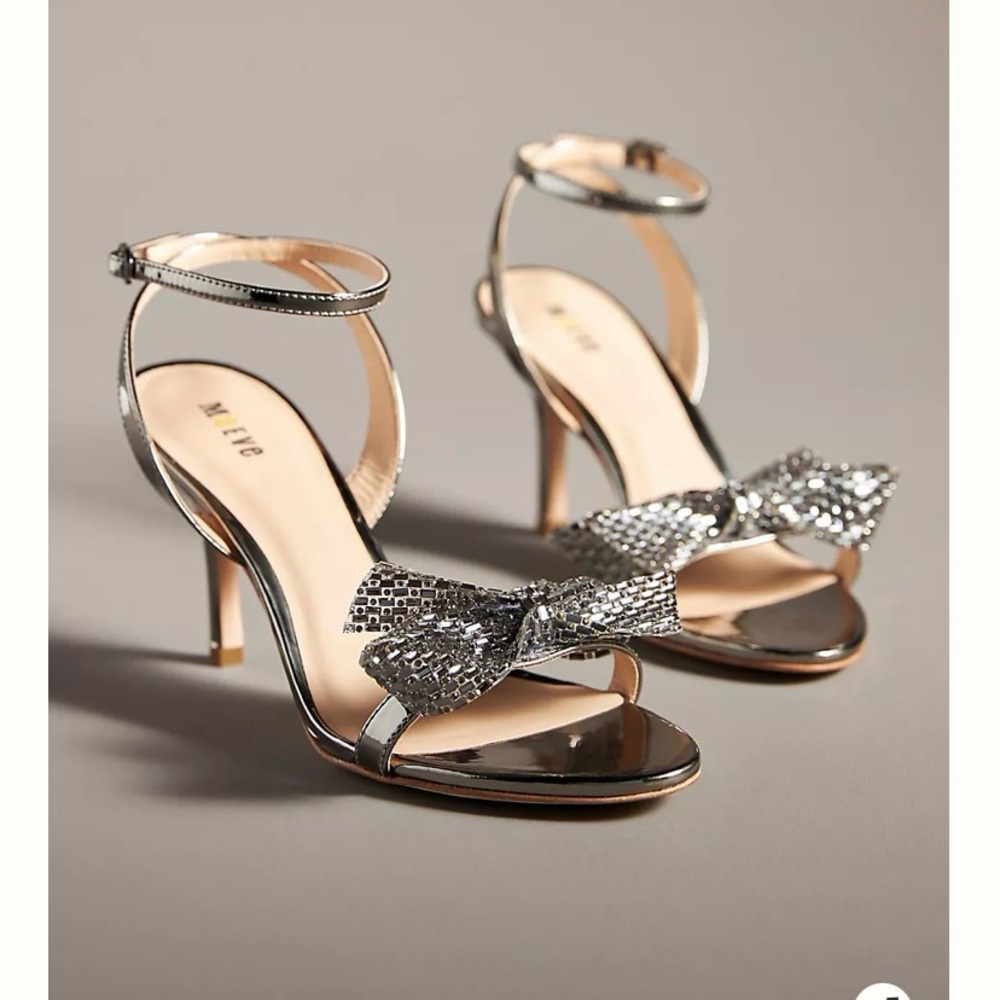 Maeve Crystal bow heels 38 39 7.5
Anthropologie